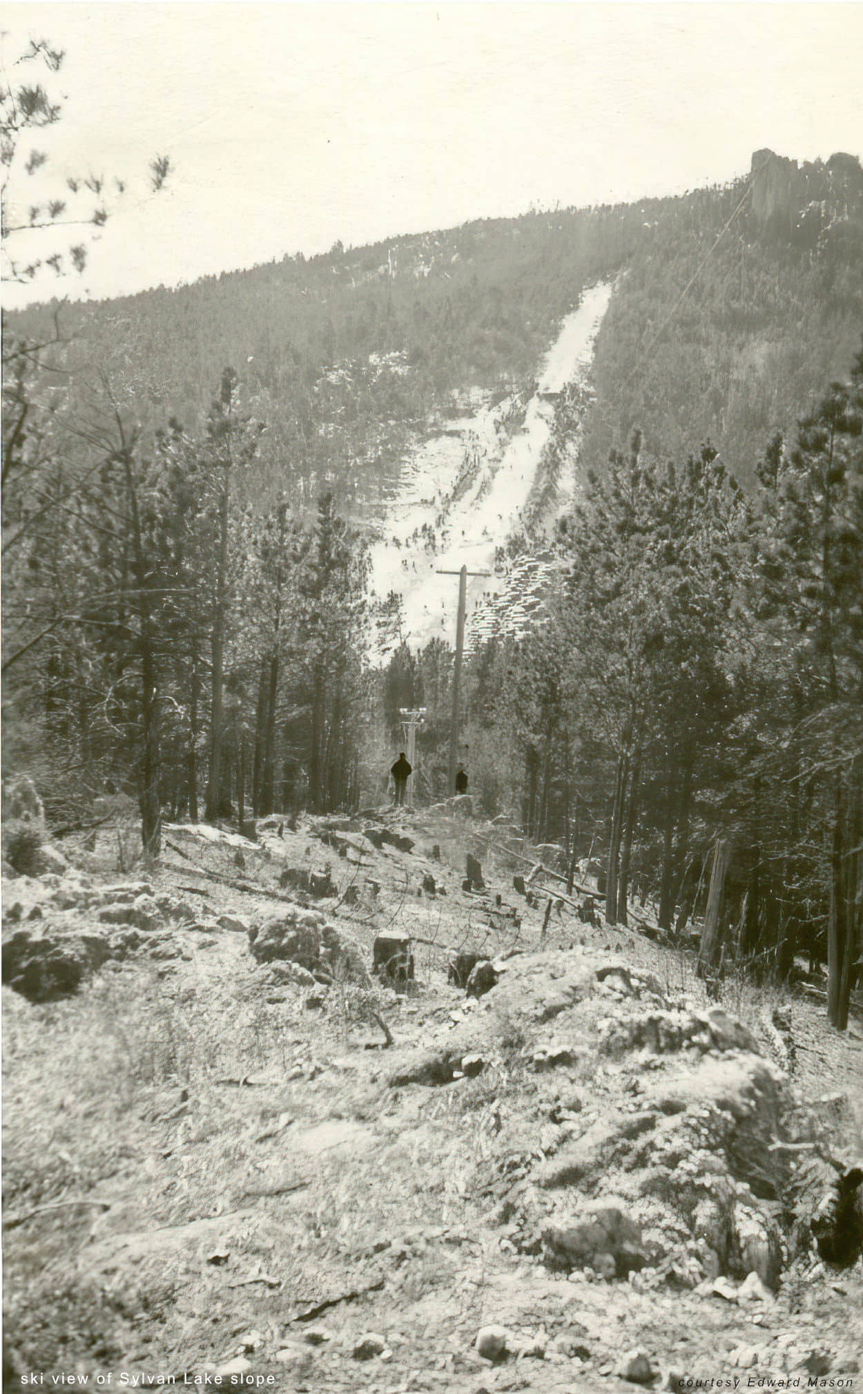 Sylvan Lake slope