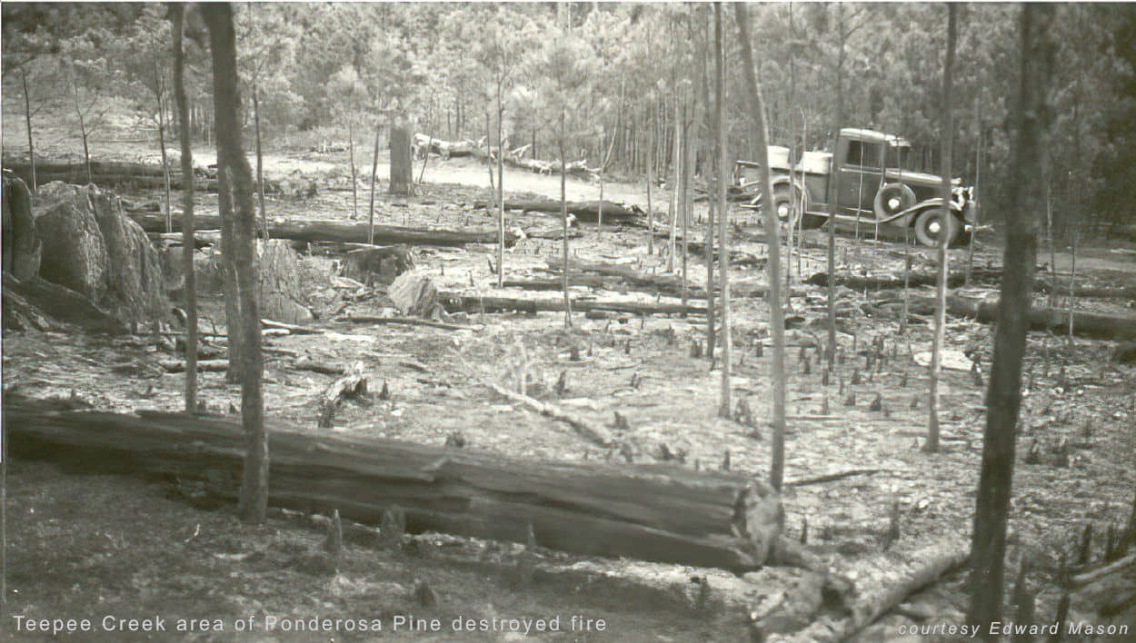 truck at Teepee Creek