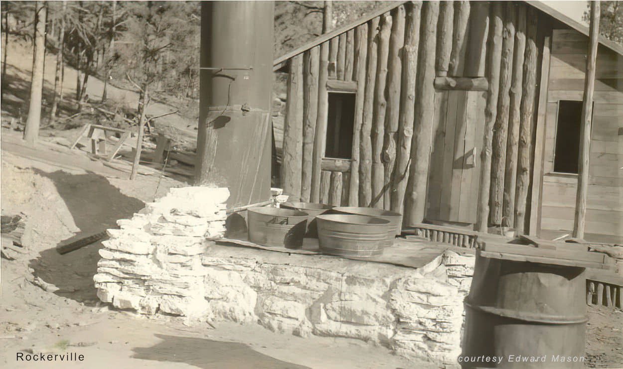 stove and cabin