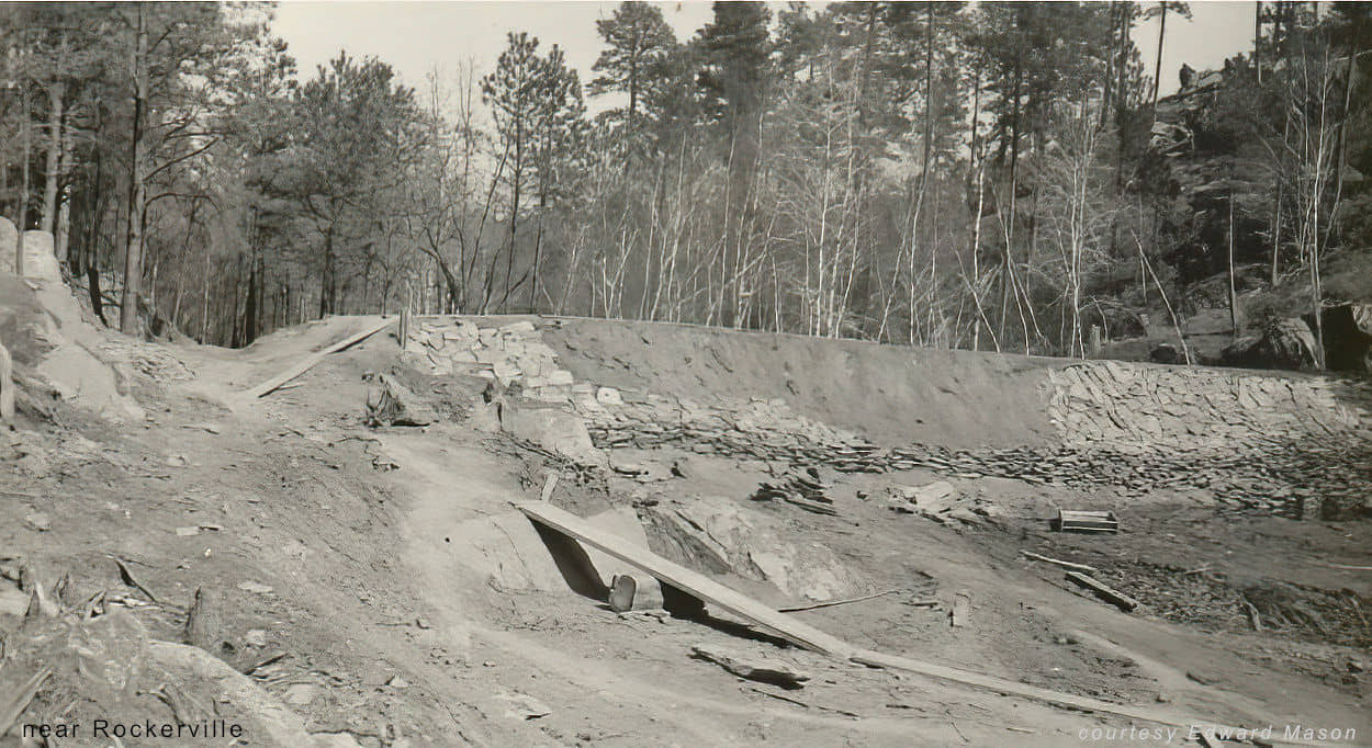 CCC dam in the Black Hills