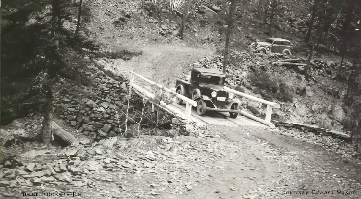 cars and bridge