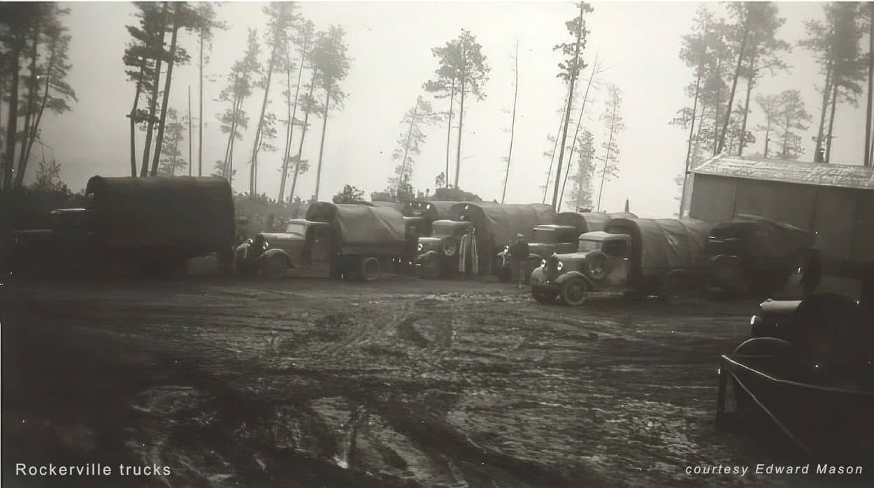 trucks in Camp Rockerville