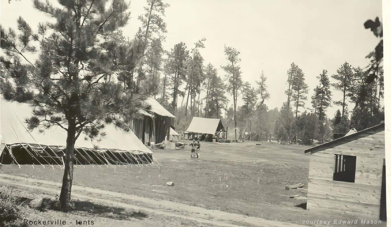 quarters at Camp Rockerville