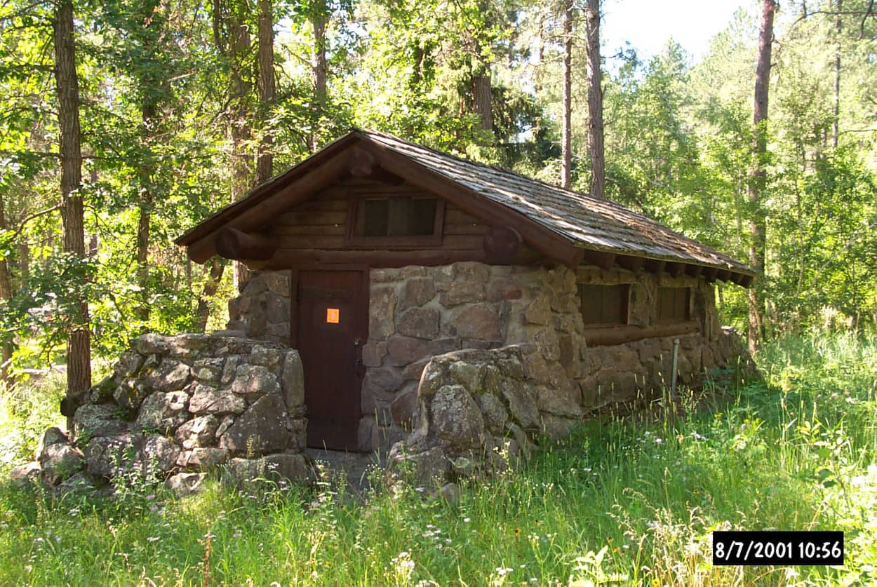 CCC built the latrine at Grizzly