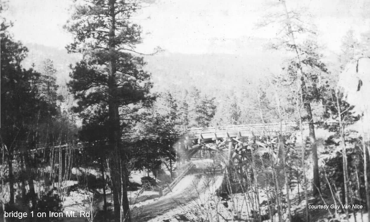 bridge 1 on Iron Mountain Road