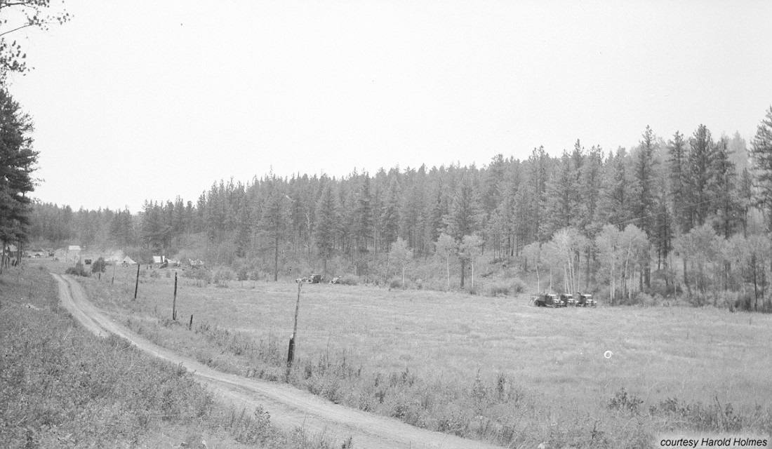 Wind Cave - After Fire - 1936 Wind Cave - After Fire - 1936