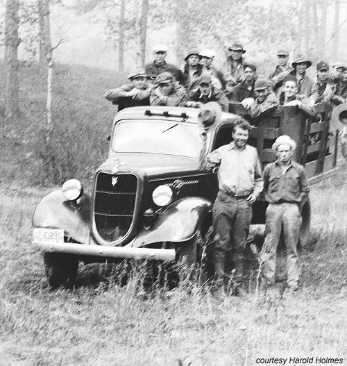Wind Cave - After Fire - 1936 Wind Cave - After Fire - 1936