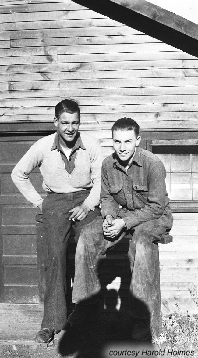 Photo of Harold Holmes and Tuck - Wind Cave Photo of Harold Holmes and Tuck - Wind Cave