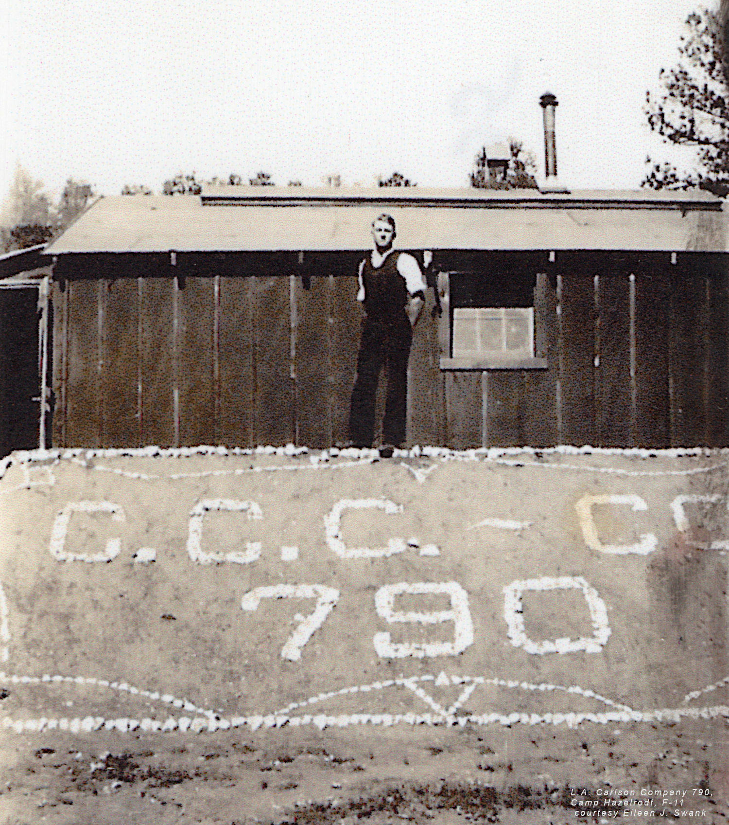 Lynus Carlson at Camp Hazelrodt Lynus Carlson at Camp Hazelrodt