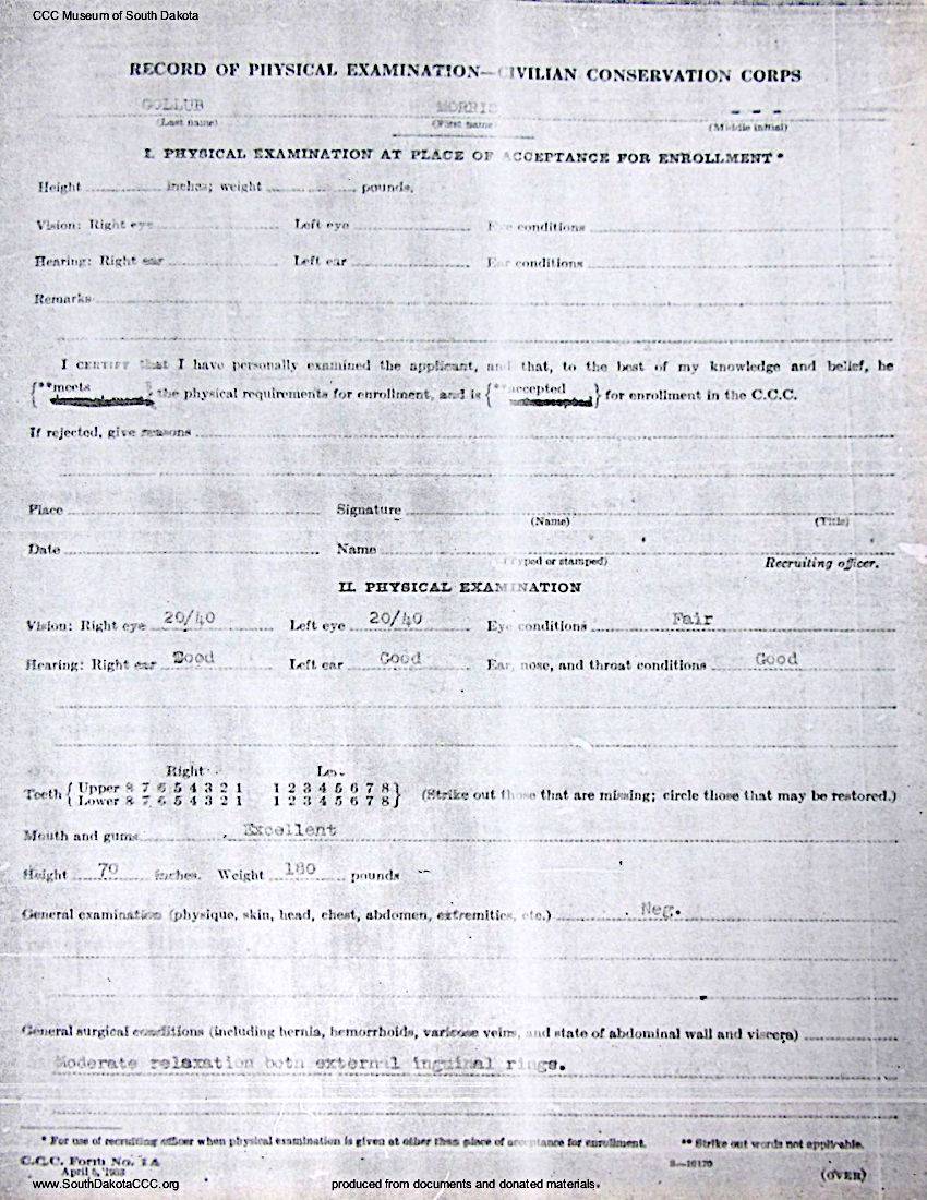 Morris Gollub - CCC Artist