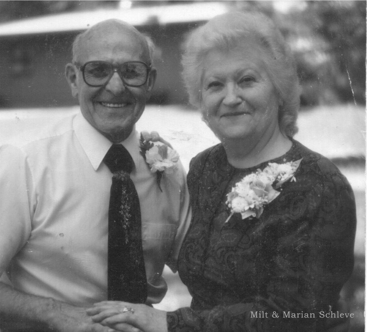 Milt and Marian Schleve 50th 1992