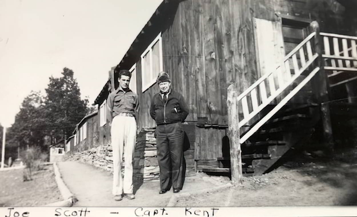 Joe Scott and Captain Kent Joe Scott and Captain Kent