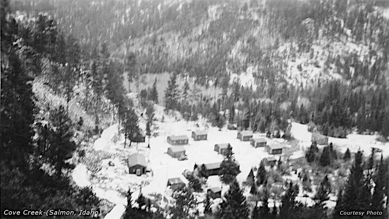 Cove Creek CCC Camp, Salmon Idaho Cove Creek CCC Camp, Salmon Idaho