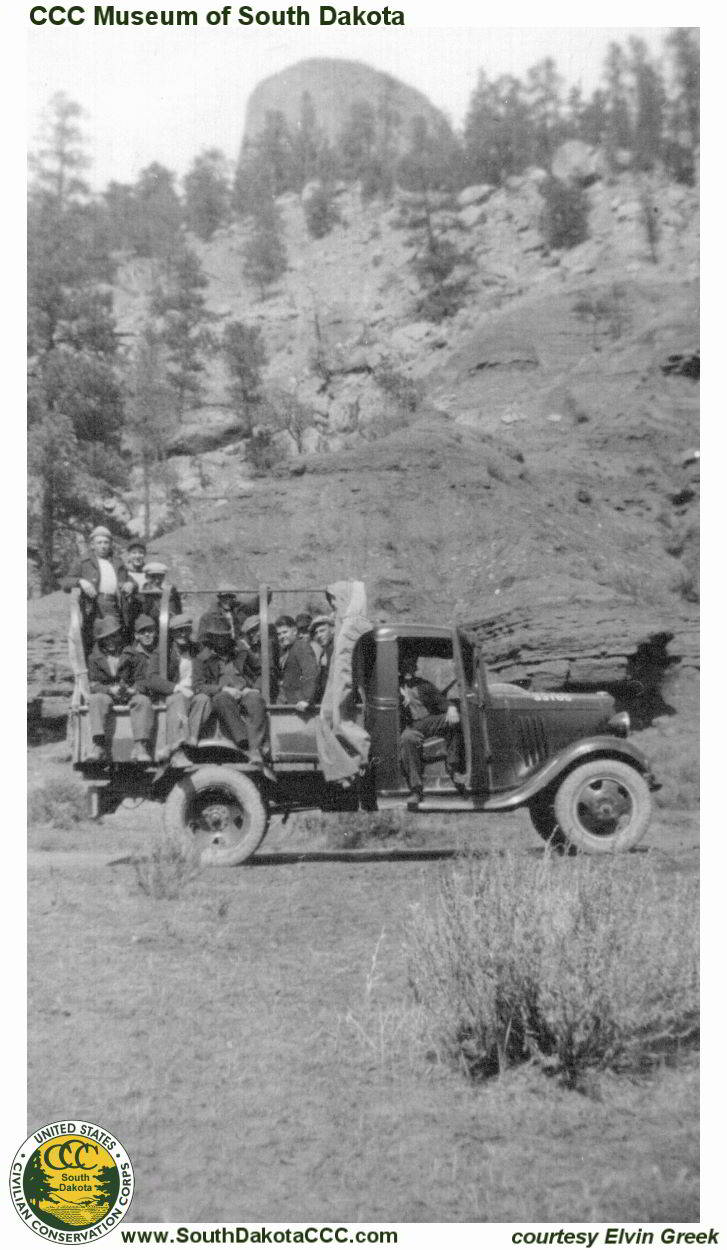 CCC Men Truck Devils Tower