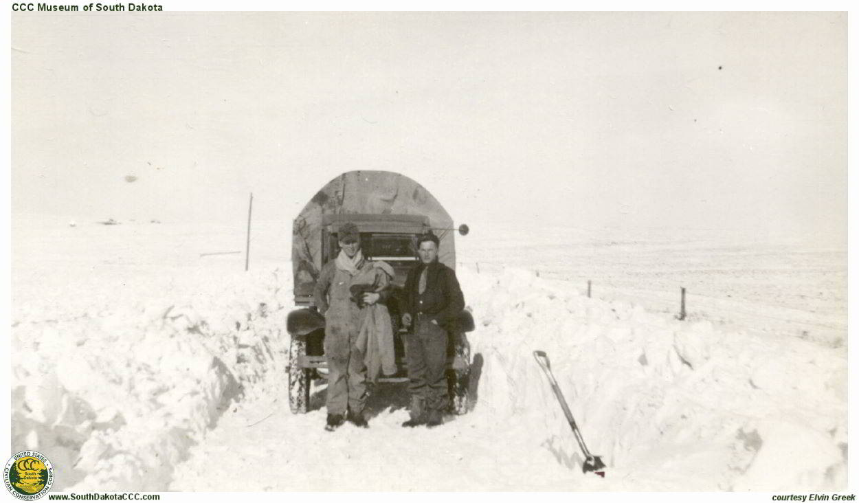 CCC Men, Truck in Snow
