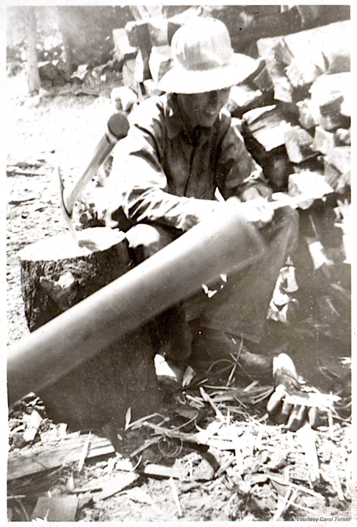 Photo from Vern George Dashel - Camp Este - courtesy Carol Torset