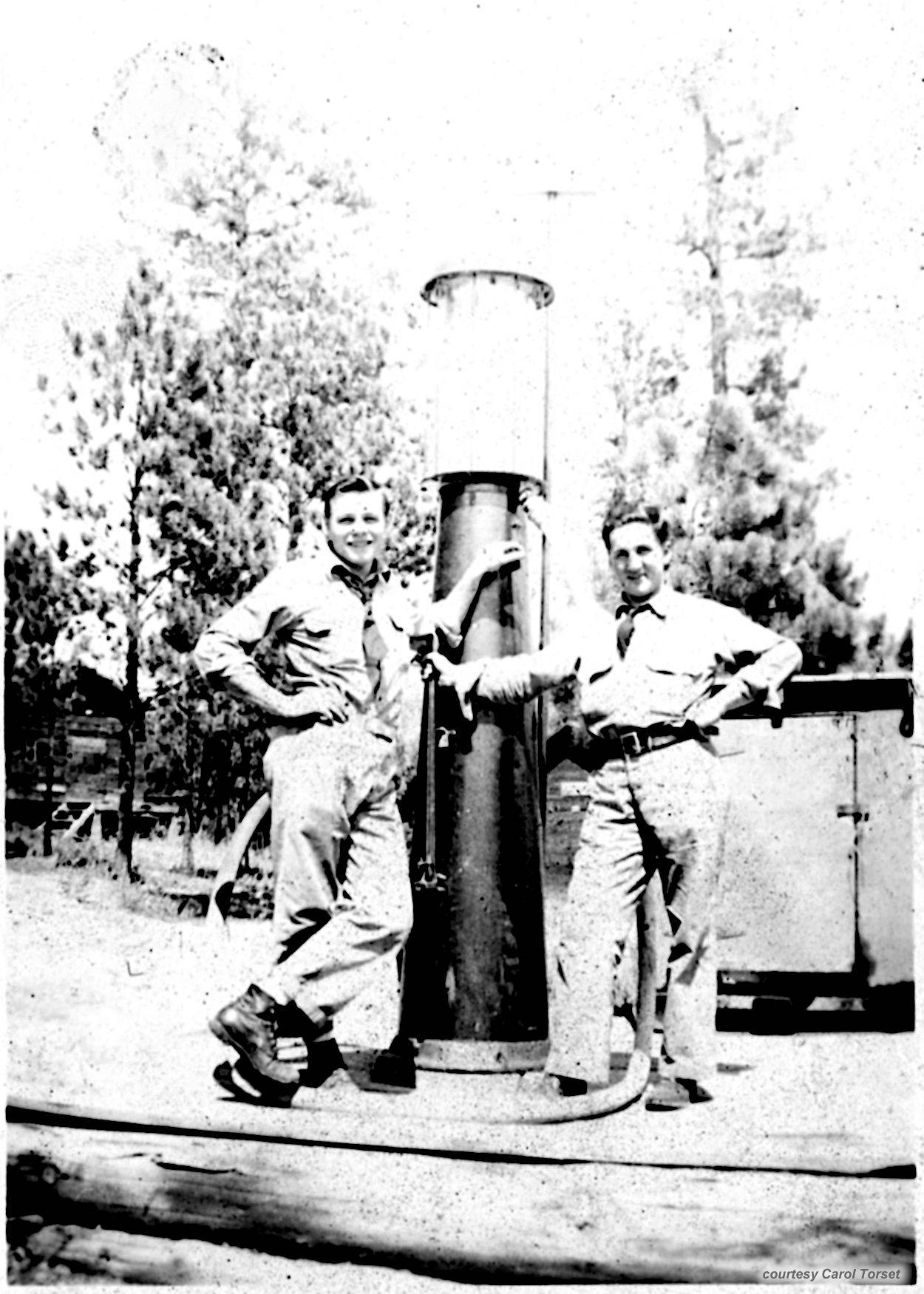 Photo from Vern George Dashel - Camp Este - courtesy Carol Torset