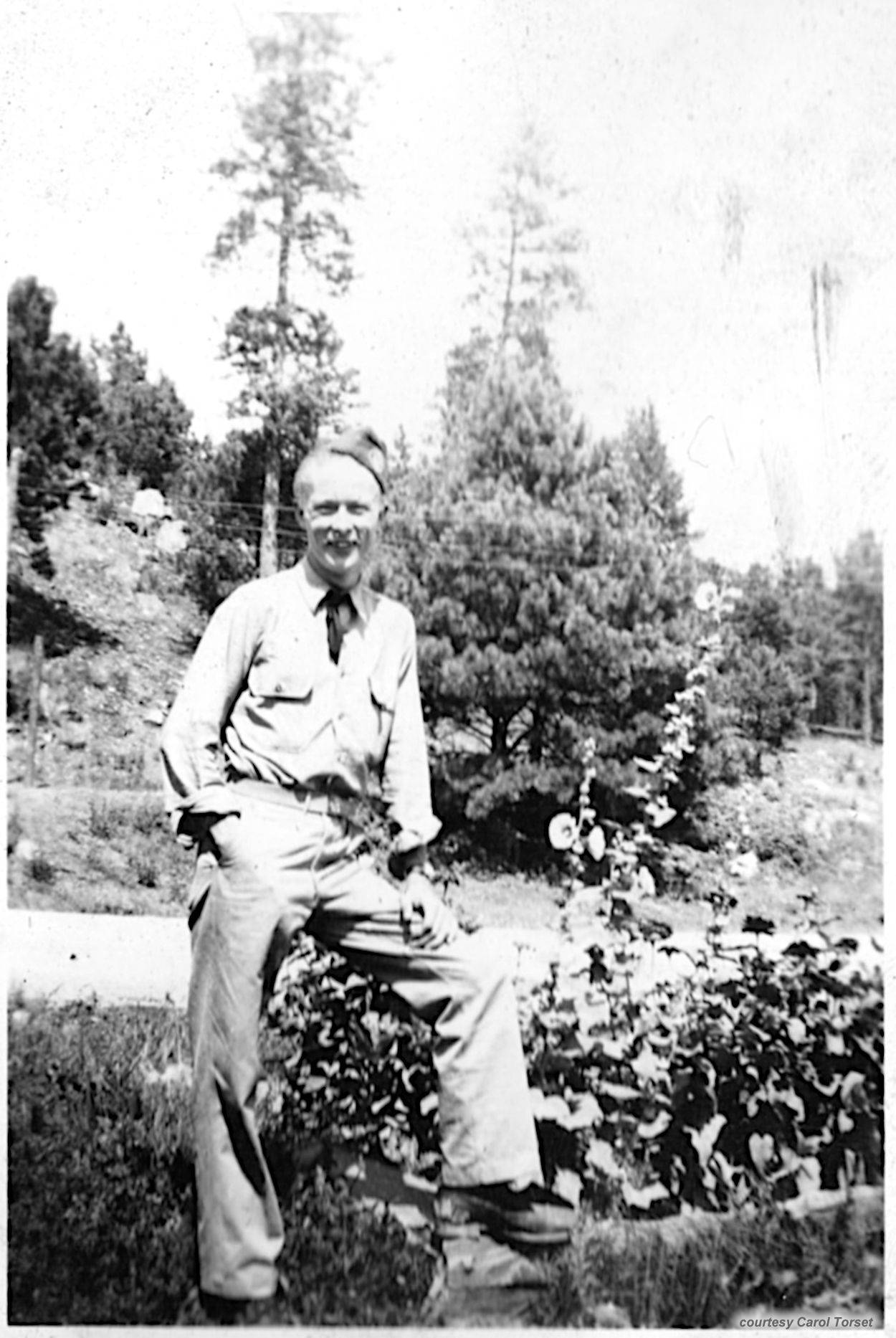 Photo from Vern George Dashel - Camp Este - courtesy Carol Torset