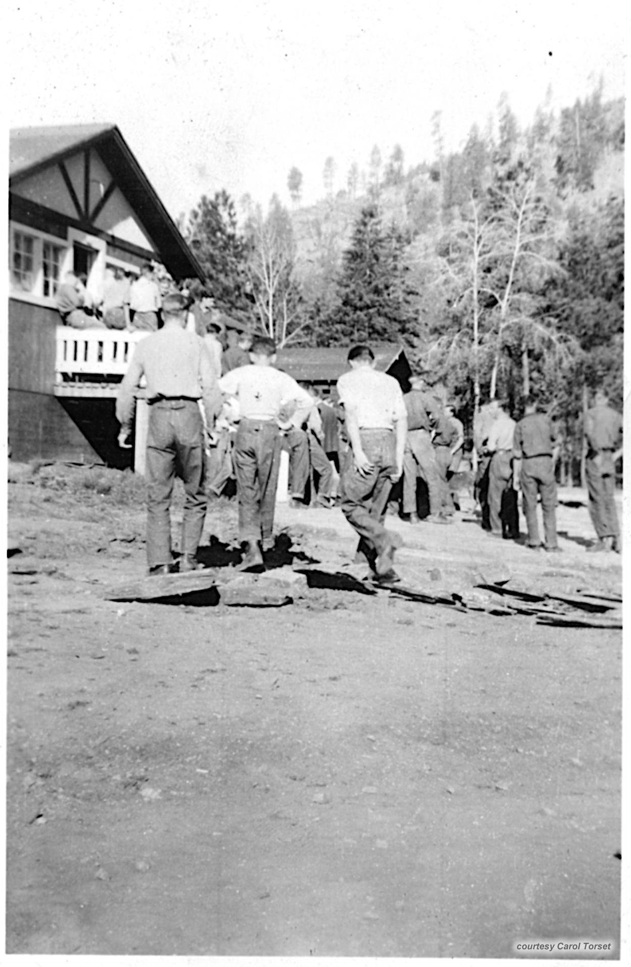 Photo from Vern George Dashel - Camp Este - courtesy Carol Torset