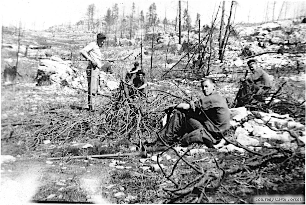 Photo from Vern George Dashel - Camp Este - courtesy Carol Torset