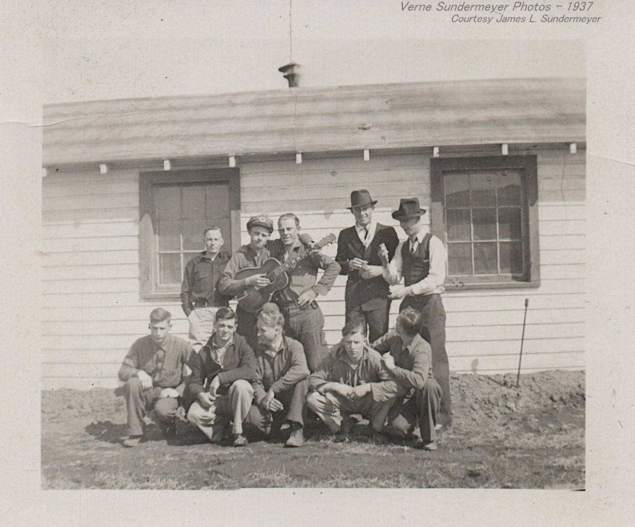 Photo from Verne Sundermeyer CCC days. Photo from Verne Sundermeyer CCC days.