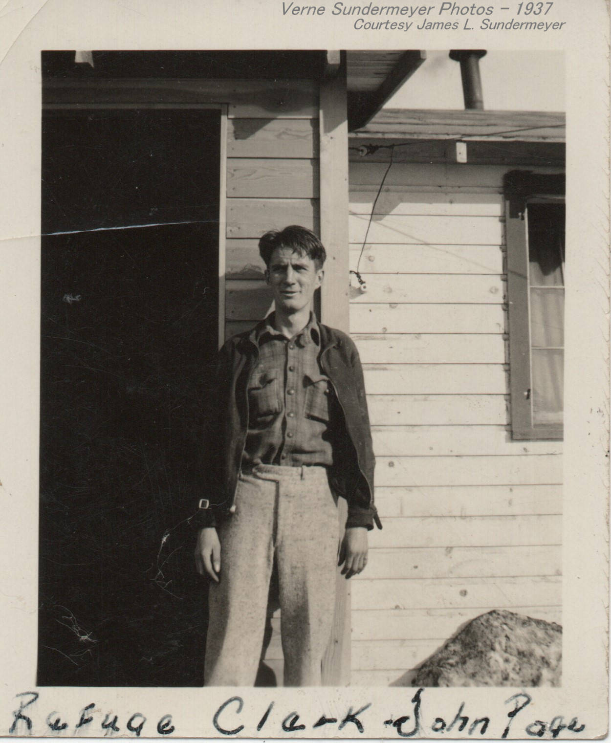 Photo from Verne Sundermeyer CCC days. Photo from Verne Sundermeyer CCC days.
