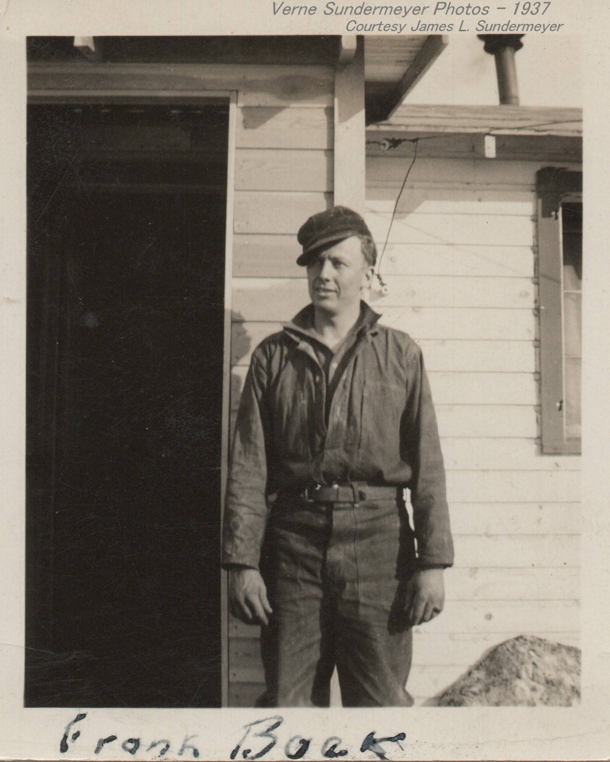 Photo from Verne Sundermeyer CCC days. Photo from Verne Sundermeyer CCC days.