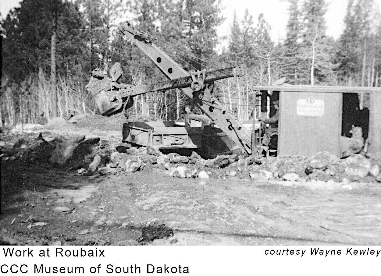 Excavator and Truck