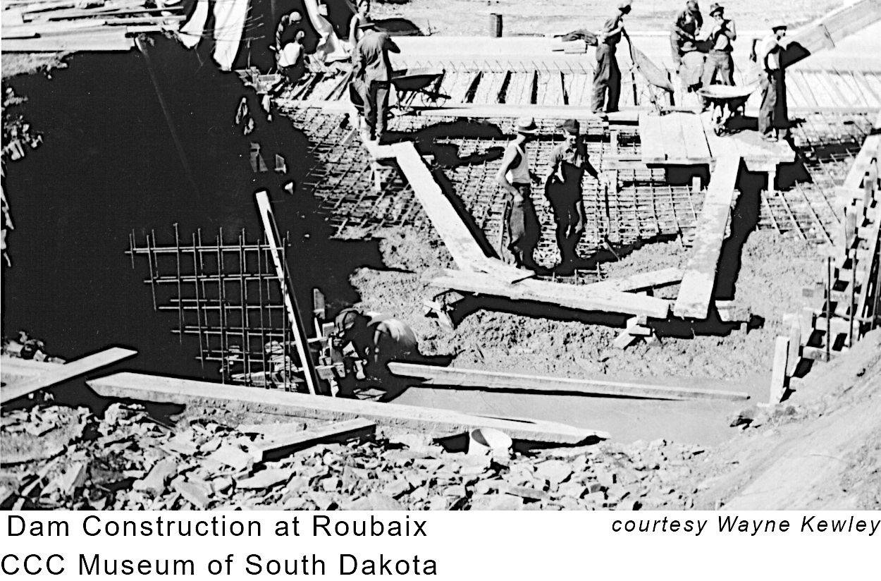 Work Inside Roubaix Dam