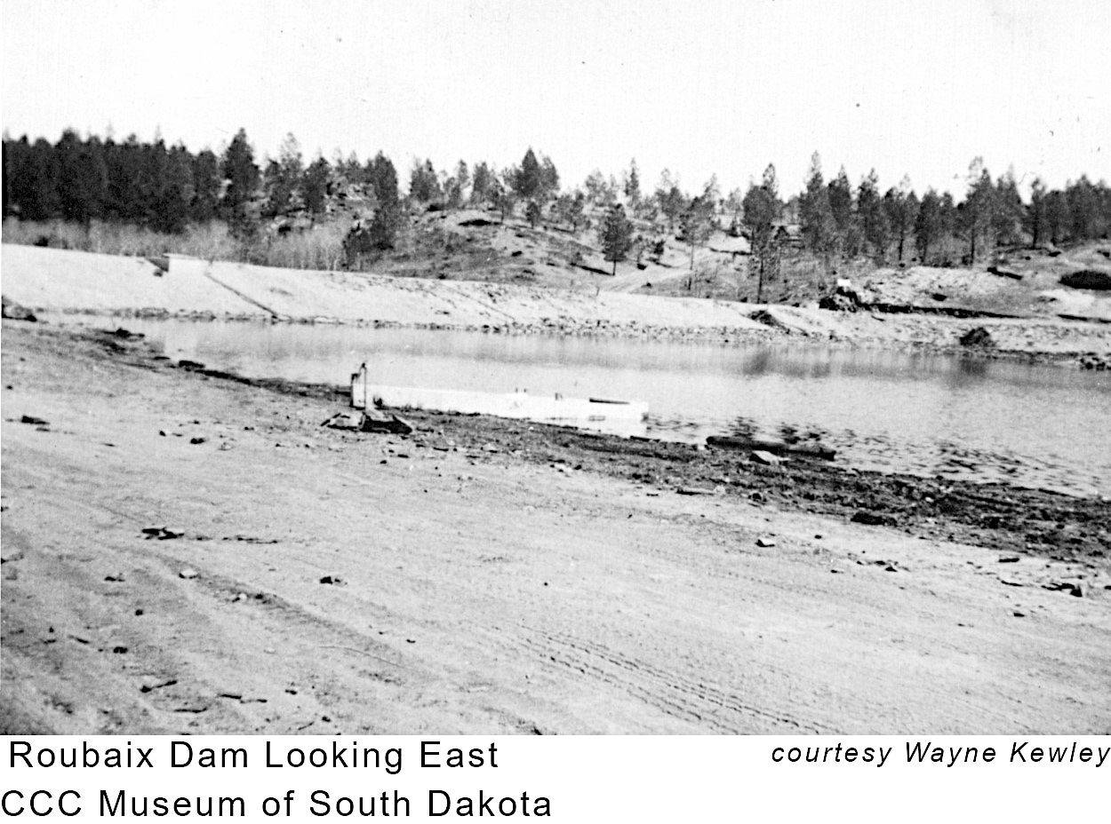 Roubaix Dam Looking East