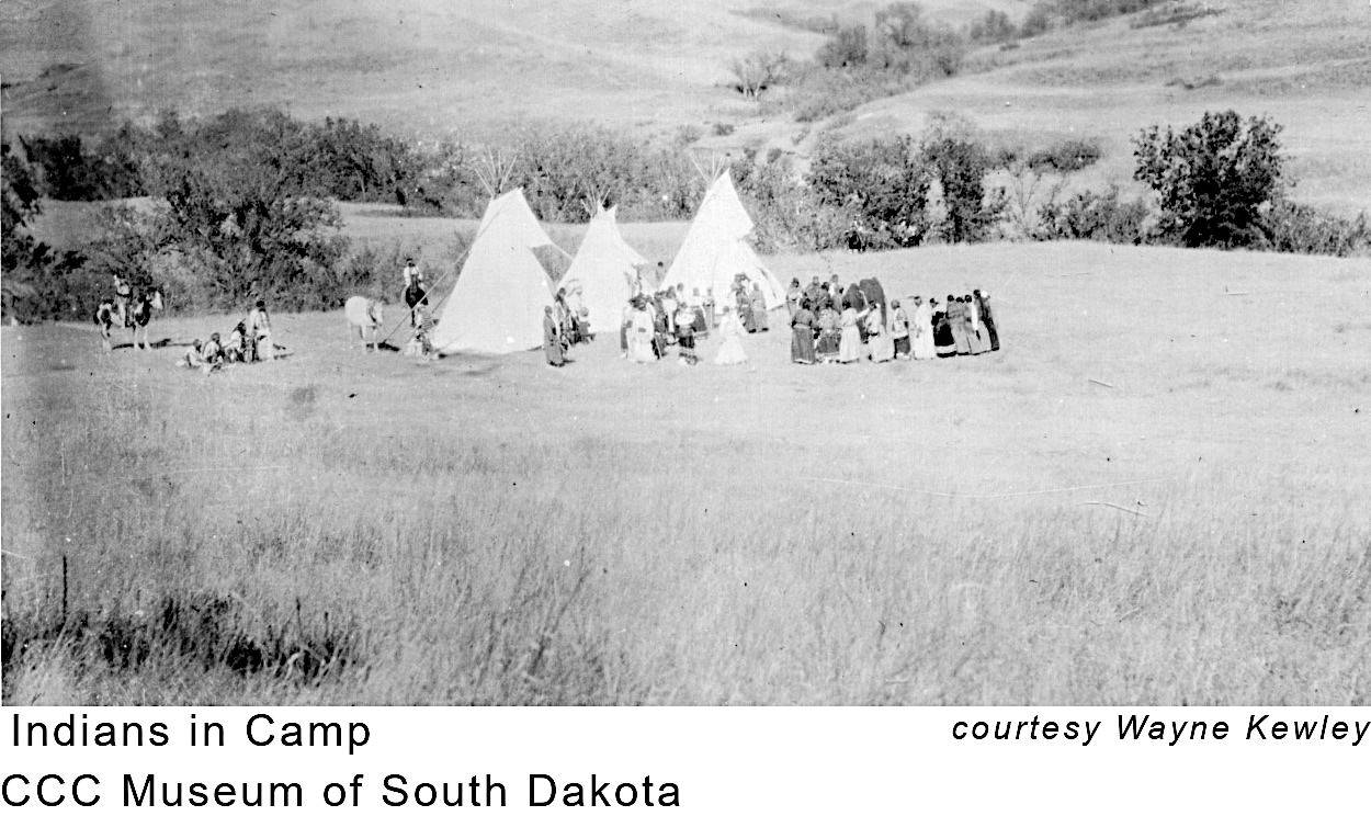 Indians in Camp
