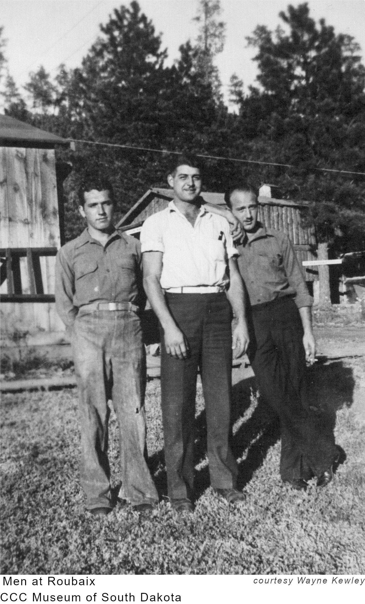 Three Men at Roubaix