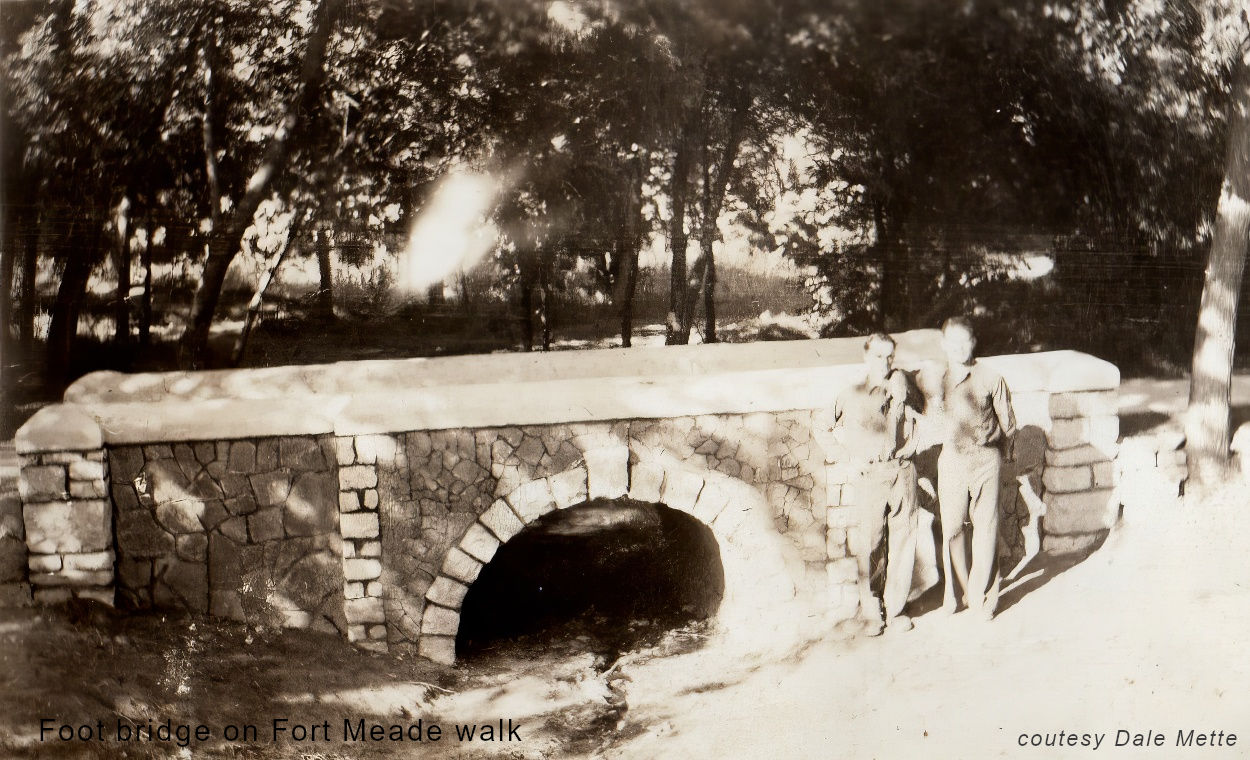 Ft Meade foot bridge
