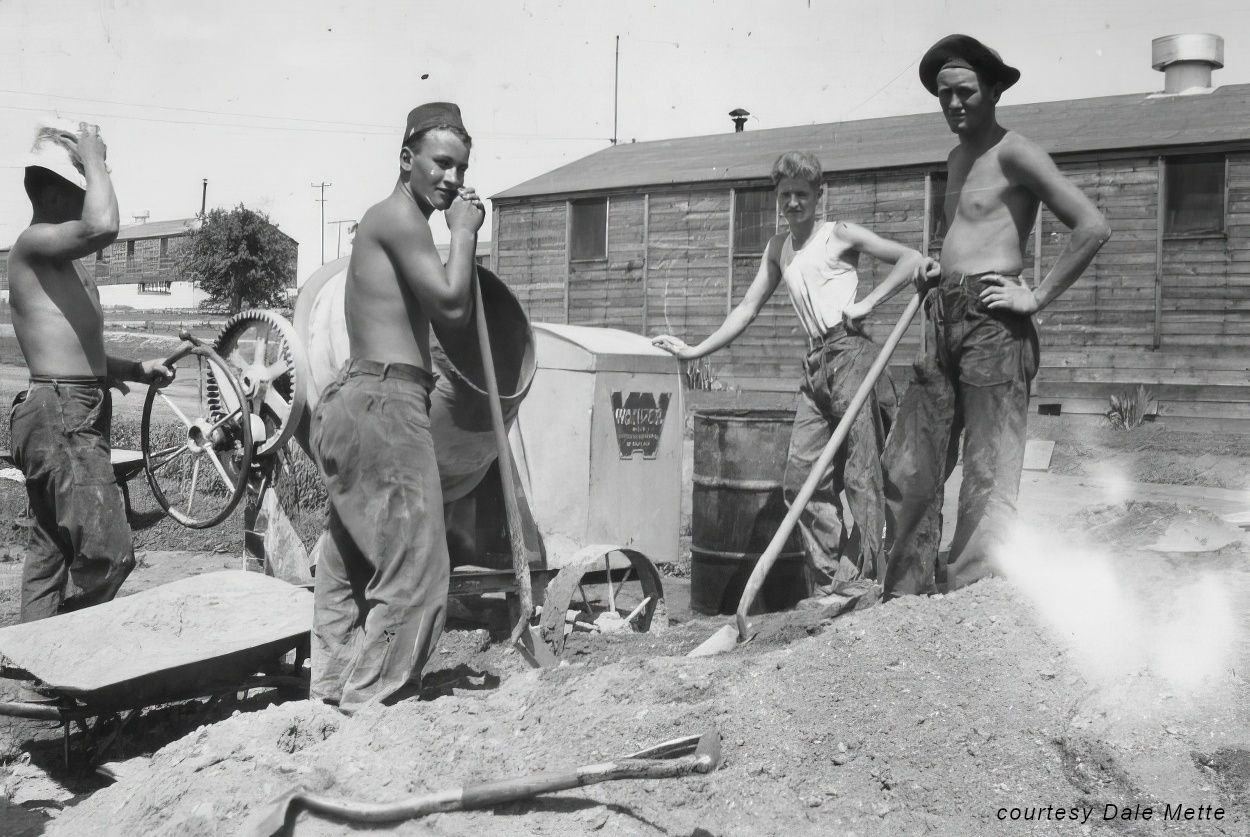 Crew at work
