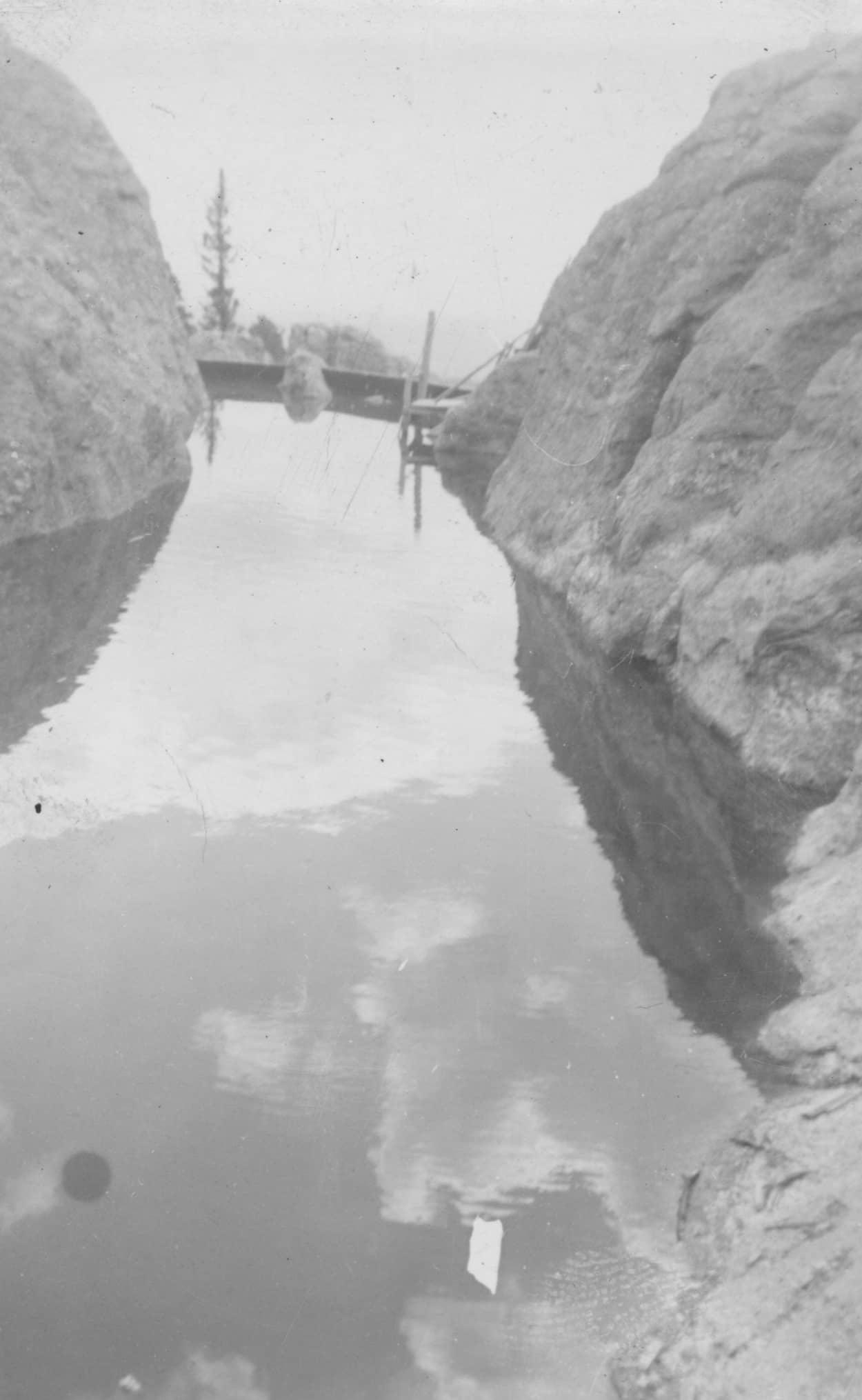 rocks, dam, and water, Harney