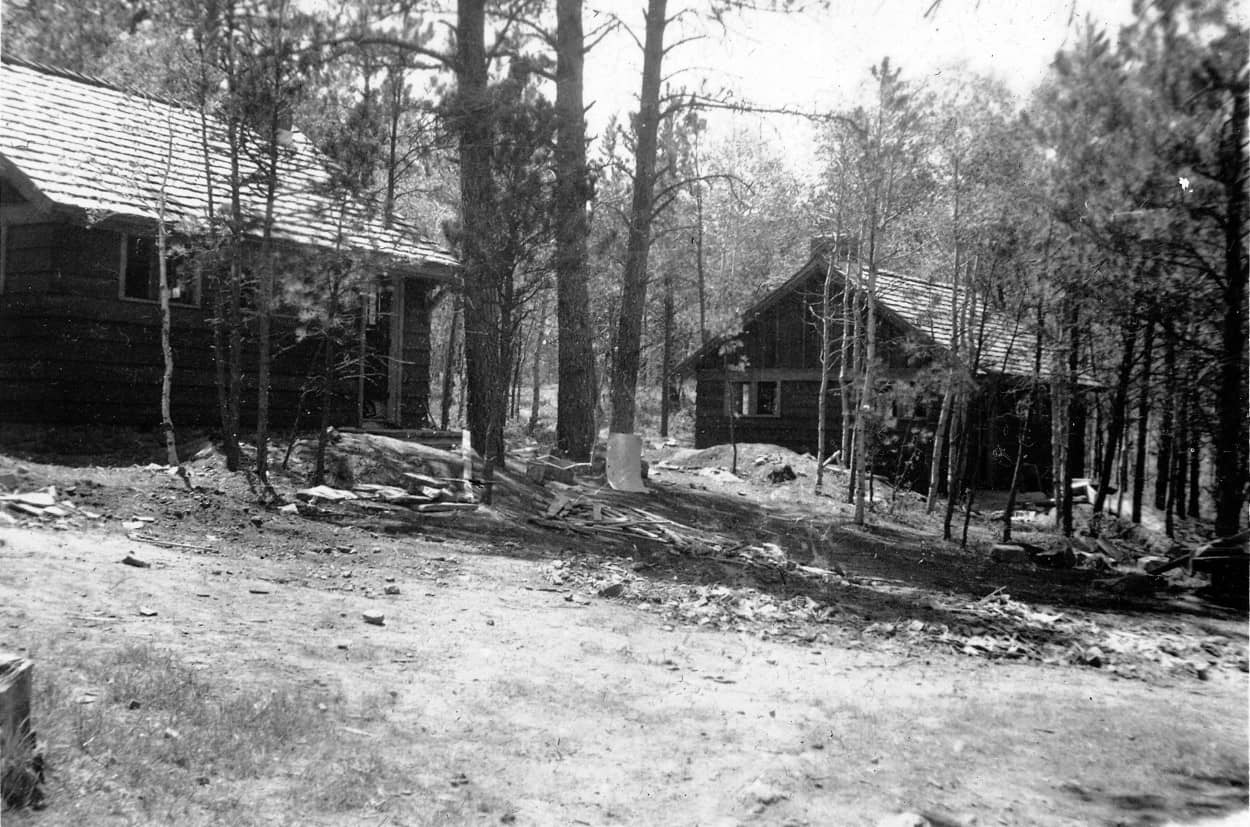 buildings at Bismark, right