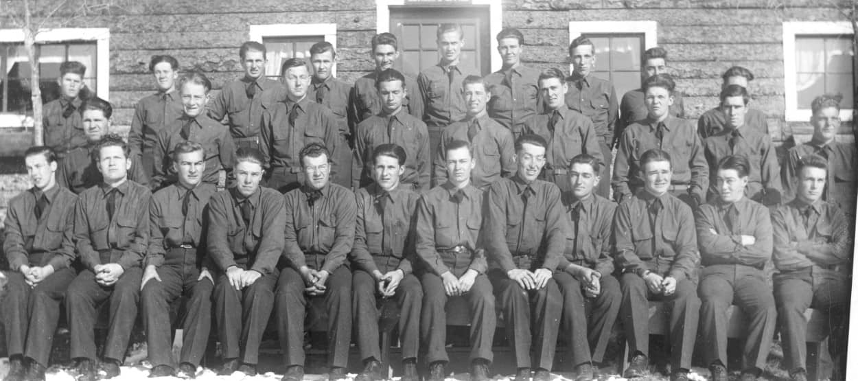 group of men in uniform, 1