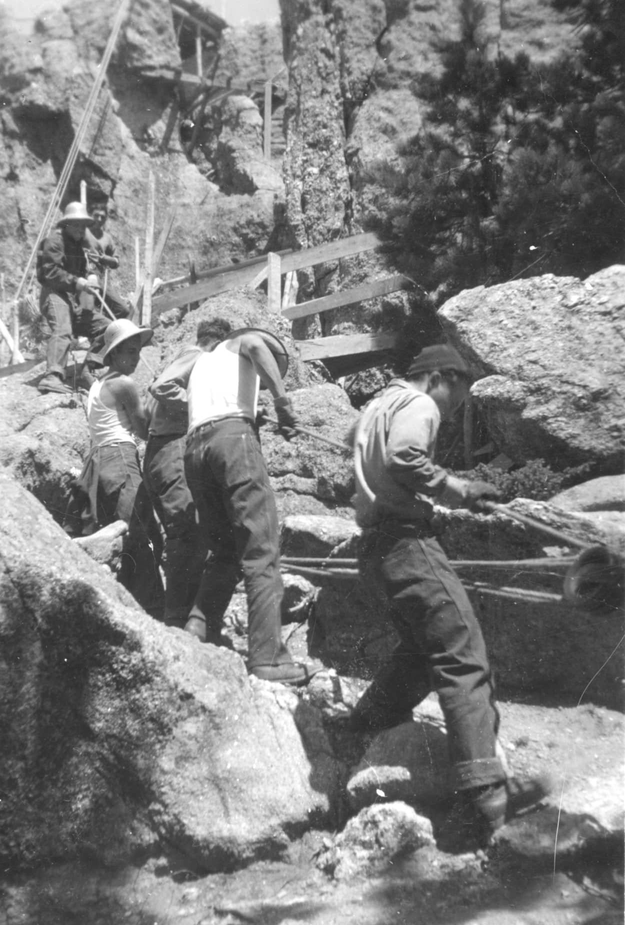 Harney Peak work crew