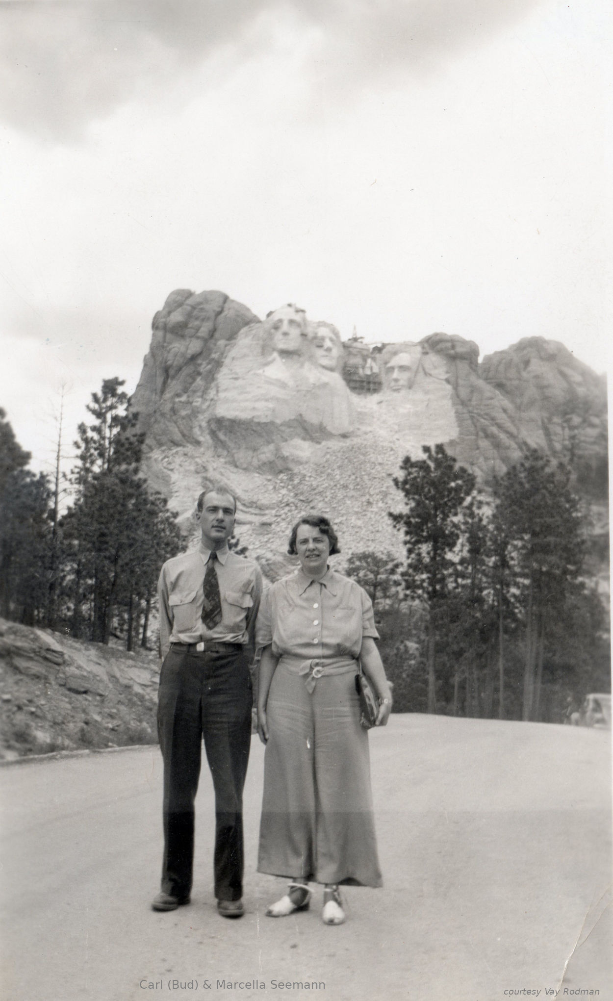 Carl (Bud) Seemann and sister Marcella (Marc) Carl (Bud) Seemann and sister Marcella (Marc)