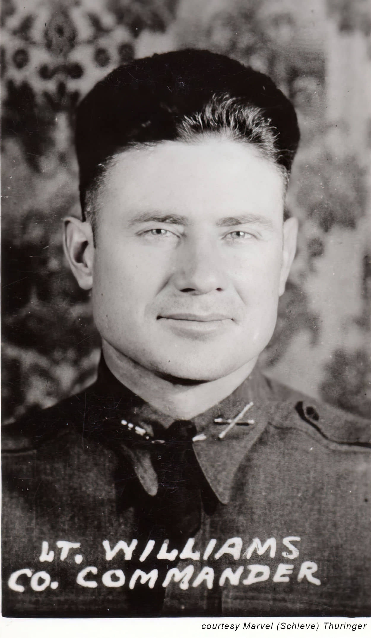 Lt. Williams, Co. Commander