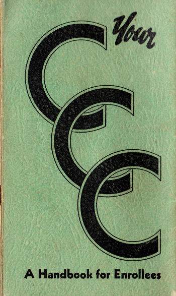 Civilian Conservation Corps CCC Handbook Civilian Conservation Corps CCC Handbook