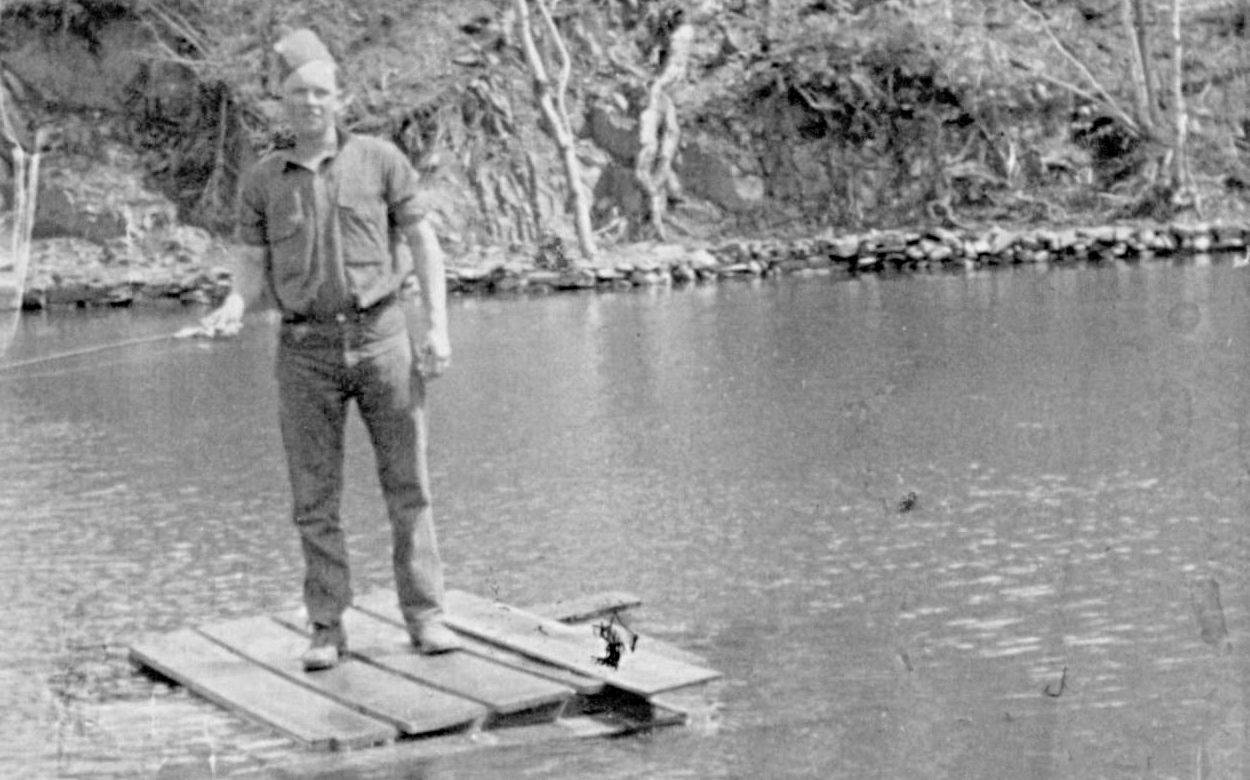 Photo of CCC Man Arnold Benson Photo of CCC Arnold Benson