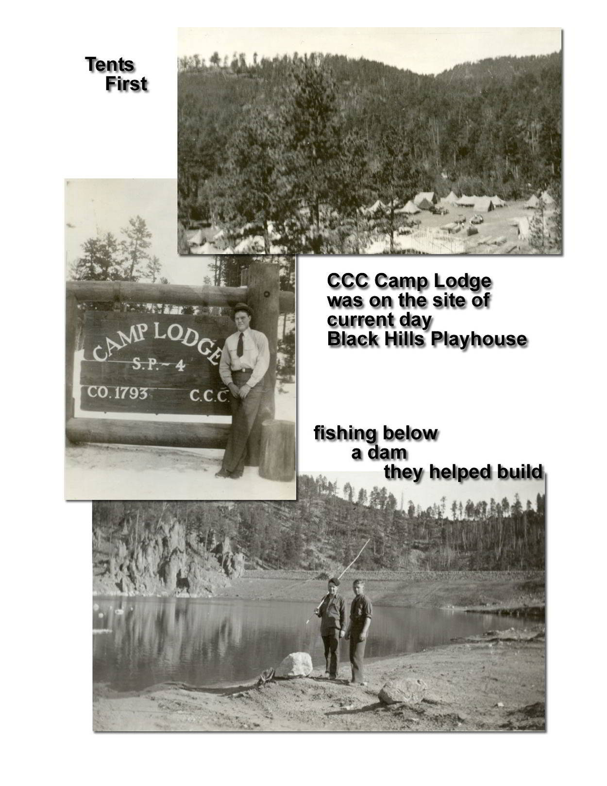 CCC Camp Lodge in Custer State Park