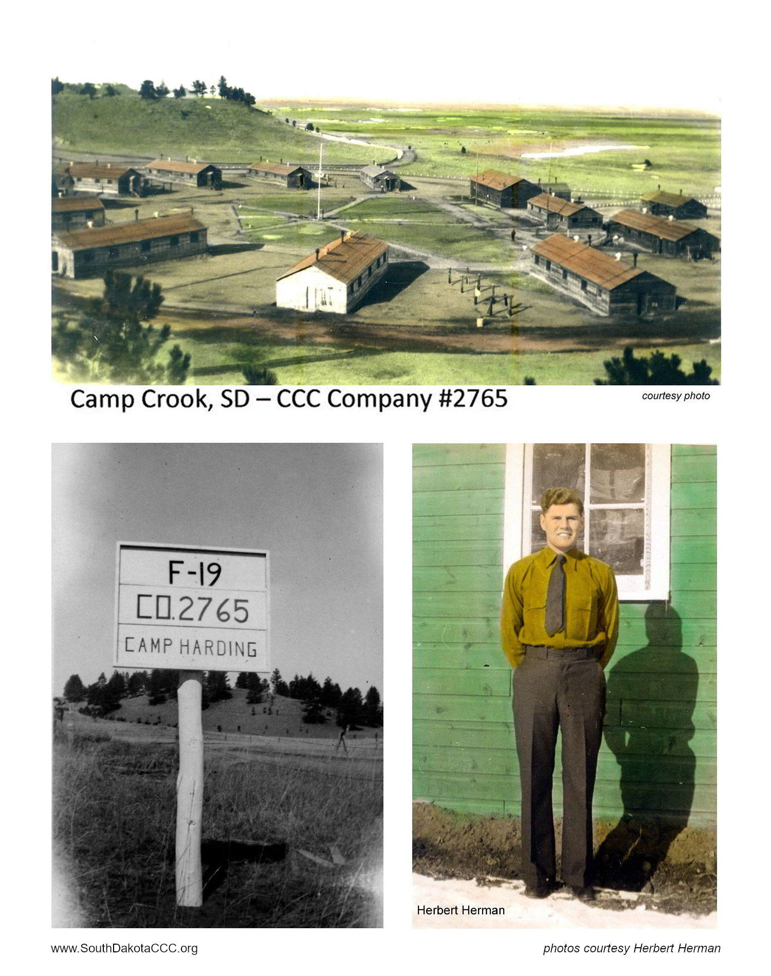 CCC Camp Crook photos from Herbert Herman CCC Camp Crook photos from Herbert Herman