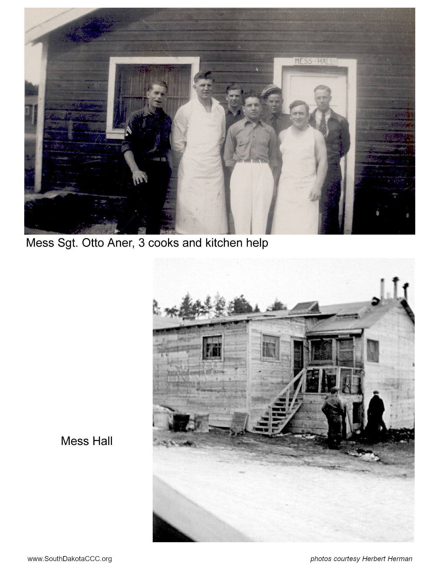 CCC Camp Crook photos from Herbert Herman CCC Camp Crook photos from Herbert Herman