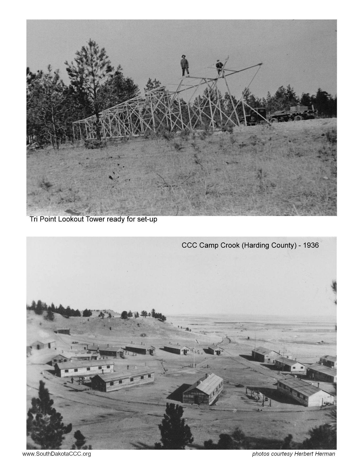 CCC Camp Crook photos from Herbert Herman CCC Camp Crook photos from Herbert Herman