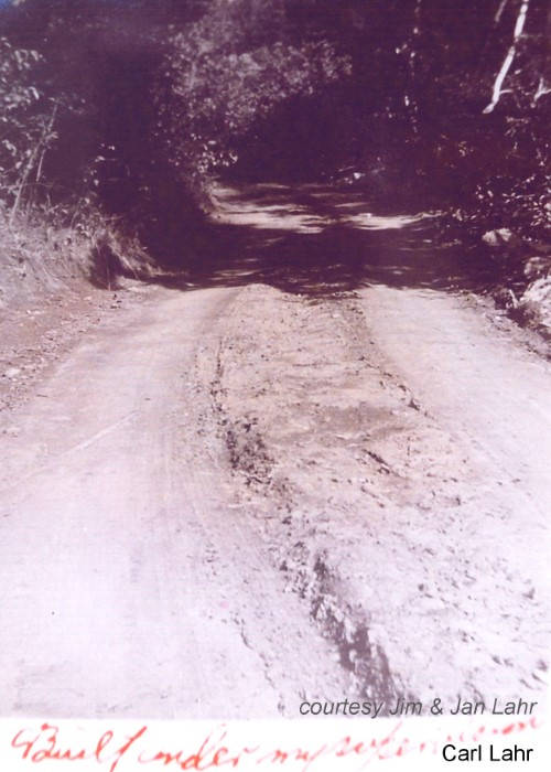 Carl 'Shorty' Lahr road construction
