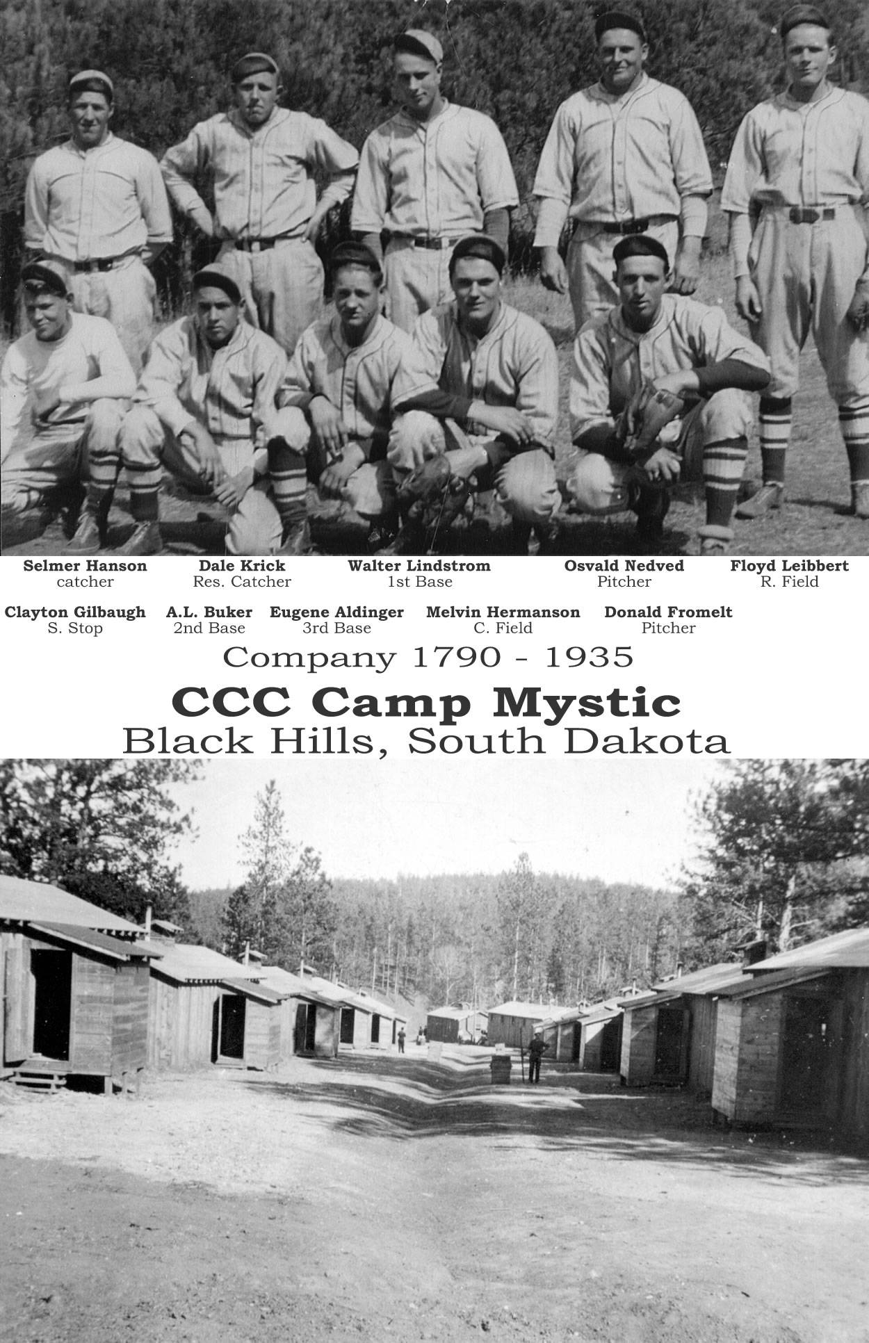 CCC Camp Mystic Baseball Team