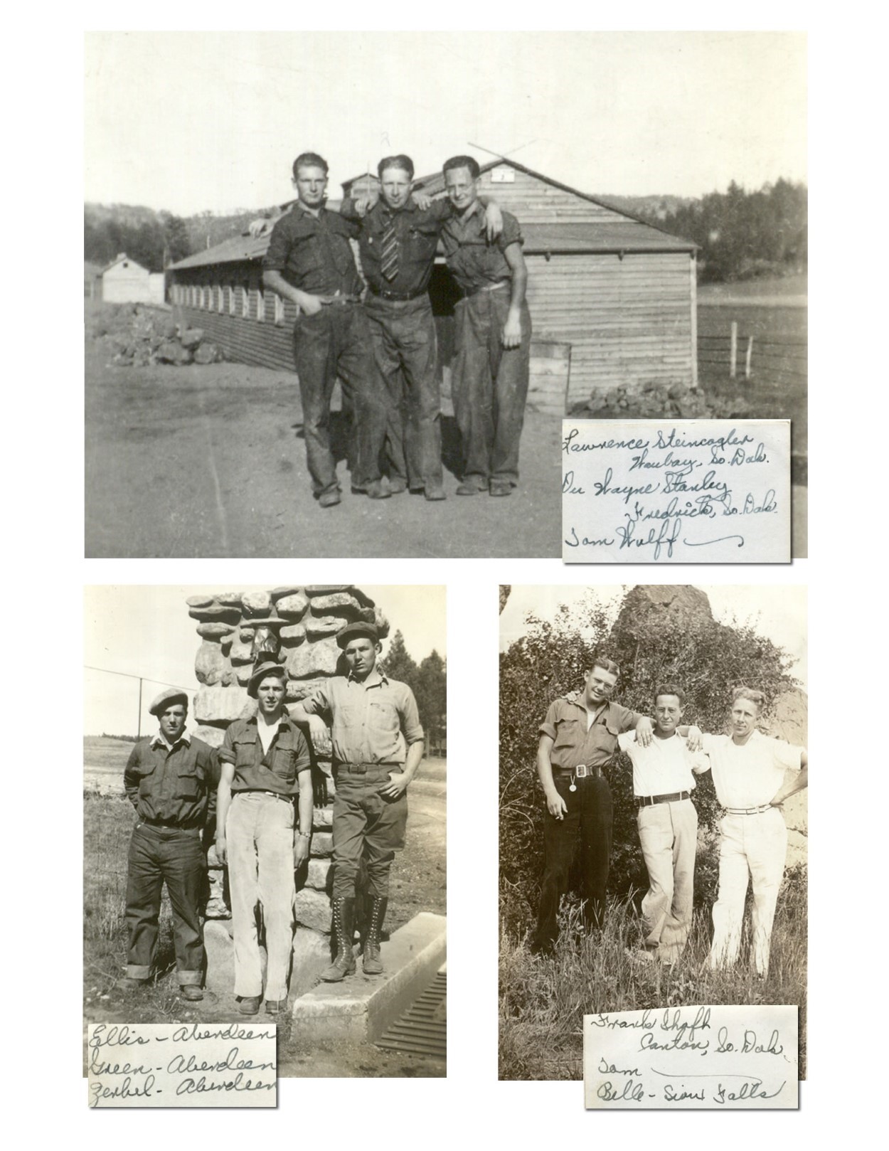 CCC Camp Mayo photos from Wulf family CCC Camp Mayo photos from Wulf family