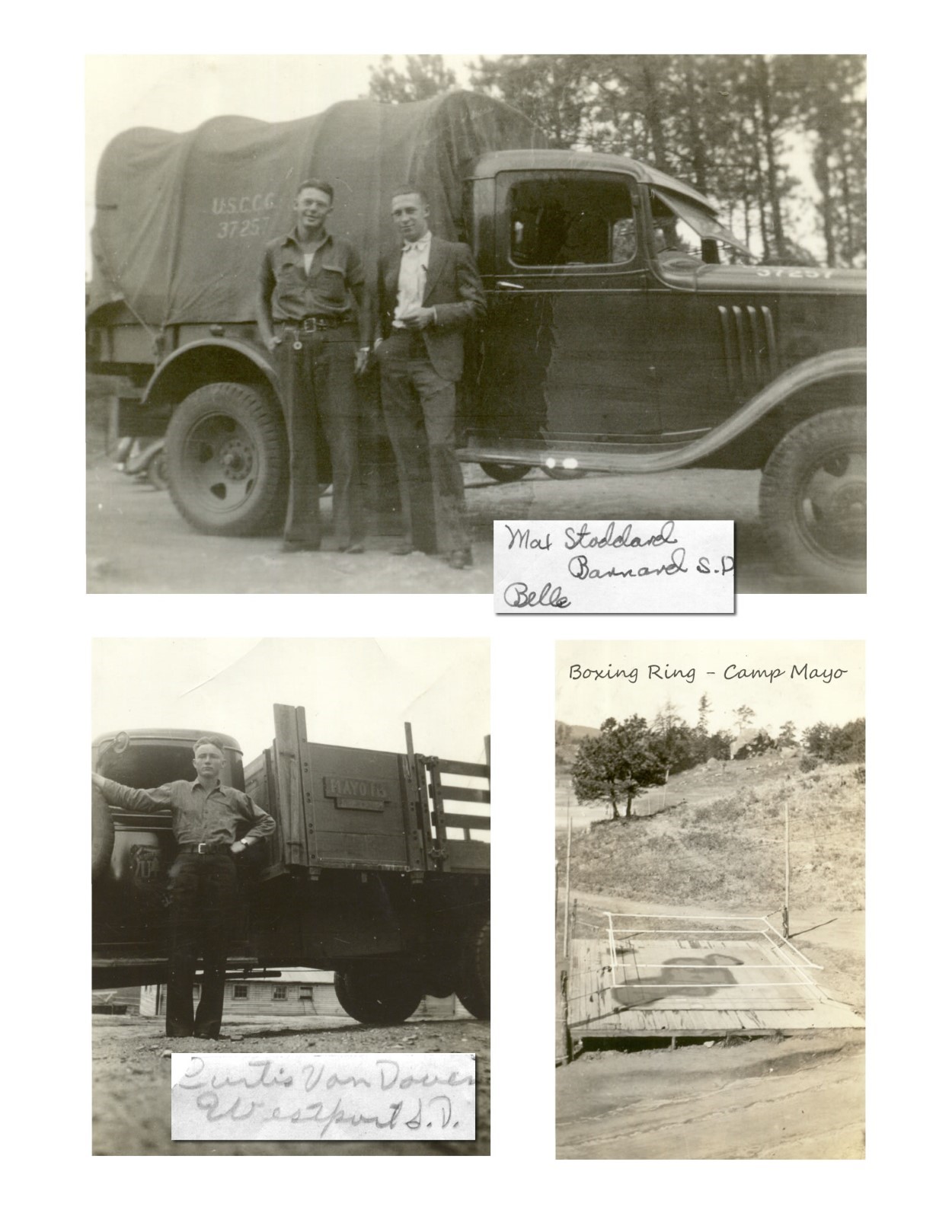 CCC Camp Mayo photos from Wulf family